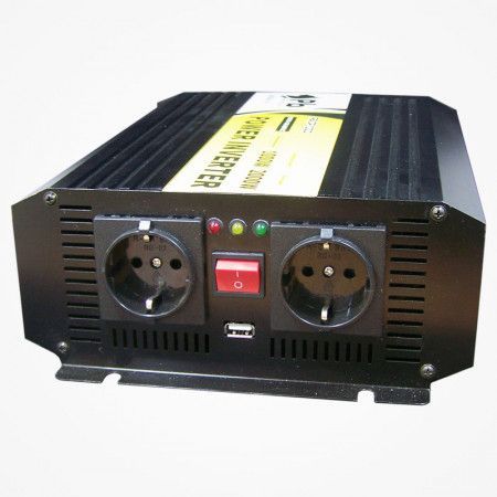 Inversor corriente Onda Pura 12/220V. 1000/2000W