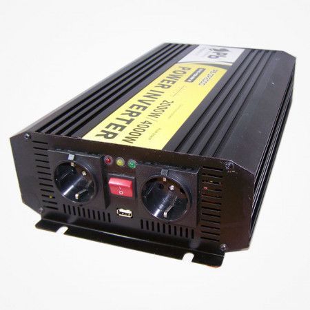 Inversor corriente Onda Pura 12/220V. 2000/4000W