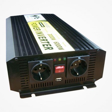 Inversor corriente Onda Pura 12/220V. 3000/6000W