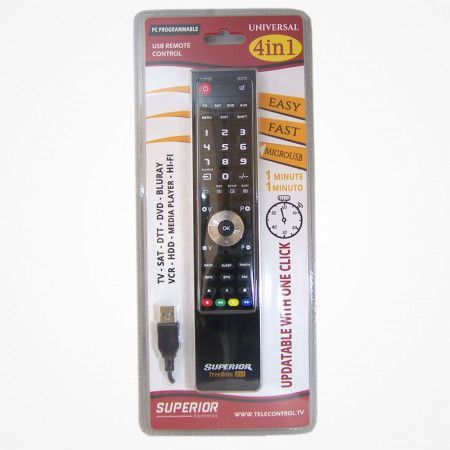 Mando Universal Superior "Freedom Micro USB" Negro