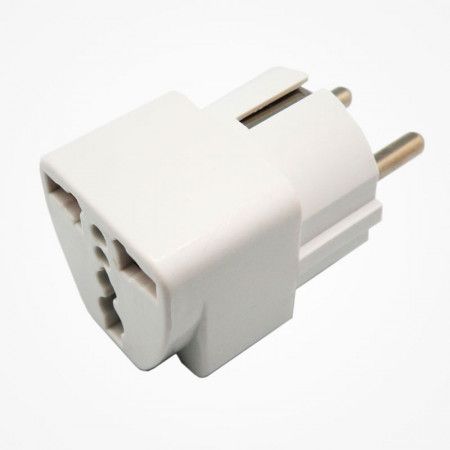 Adaptador de corriente de Reino Unido a Schuko