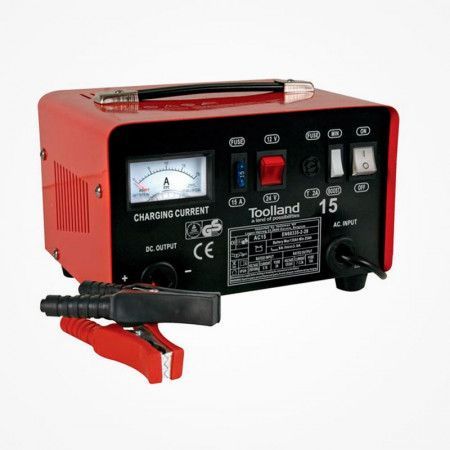 Cargador de baterias de plomo TOOLLAND AC15