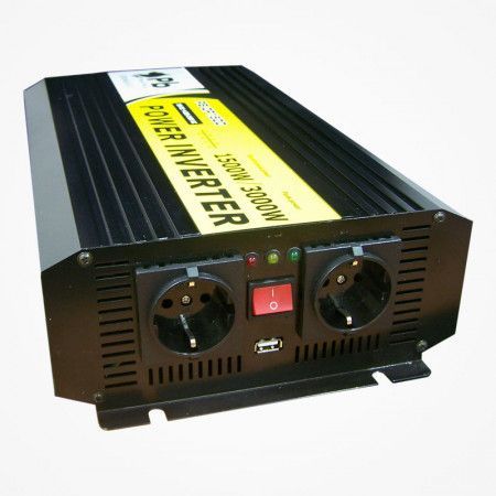 Inversor corriente Onda Pura 12/220V. 1500/3000w.