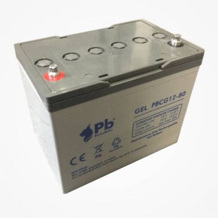 Batería de Plomo PB CG12-80 ( 12V. / 80 Amp. )