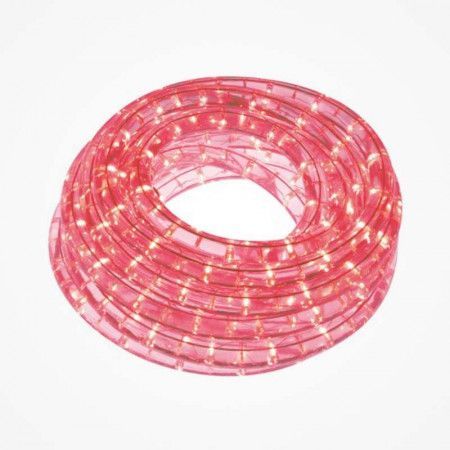 Manguera luminosa de LED roja 9 metros