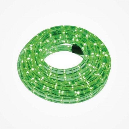 Manguera luminosa de LED verde 9 metros