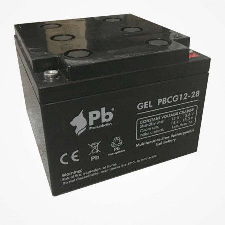 Batería Plomo VRLA/TRUE HYBRID GEL 12V.28A.