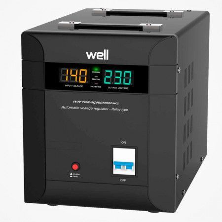 Estabilizador de tensión WELL AVR-TRC-10KVA