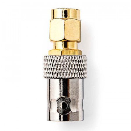 ADAPTADOR SMA MACHO A BNC HEMBRA