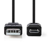 Conexión USB A a Micro USB B 2 metros