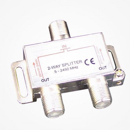Repartidor TV "F" 1ENT.- 2 SAL. 5 / 2450MHZ