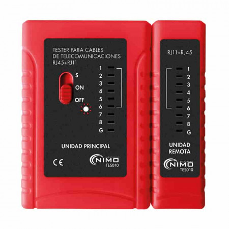 Comprobador de cable LAN NIMO TES010