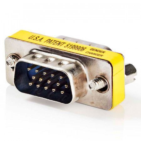 Adaptador SUB-D 15 macho - SUB-D 15 macho
