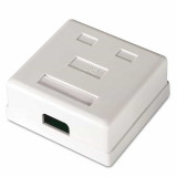 Toma UTP CAT6 RJ45 2 conectores