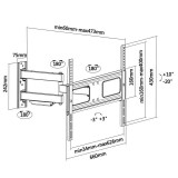 Soporte TV pared 37" a 70" AISENS WT70TSLE-025