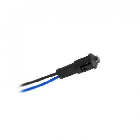 LED 8 mm. Blanco 220v., con cable y soporte