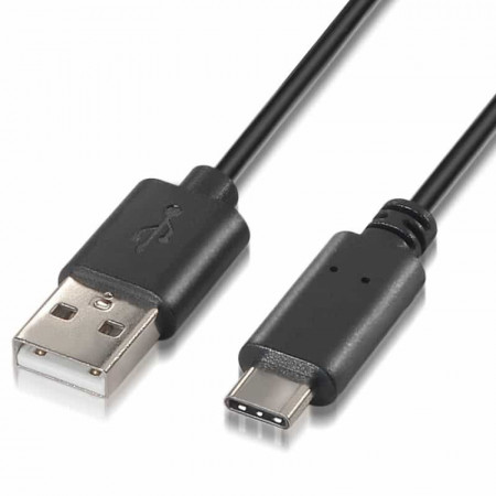 Cable USB macho a USB tipo C  2 Metros
