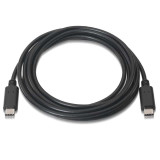 Cable USB-C macho a USB-C macho V2.0 1 metro