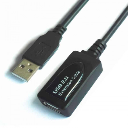 Cable USB A Macho a USB A Hembra Activo 15 metros
