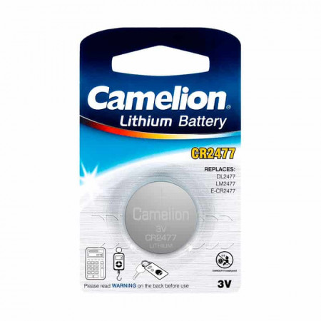Pila de Litio CAMELION CR2477 tipo botón
