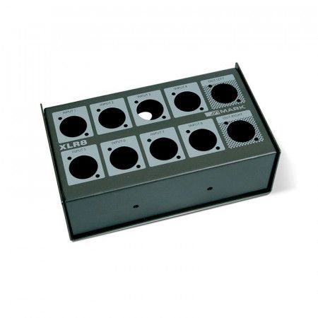 MARK XLR8 Caja metálica conectores XLR