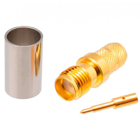 CONECTOR SMA Hembra RP aéreo reverse LMR240