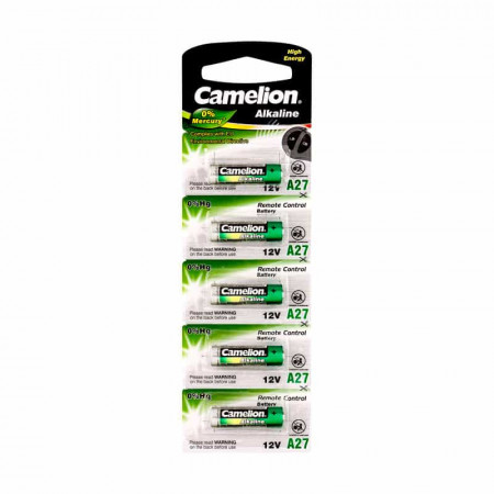 Pila CAMELION A27 12V. No recargable (Unidad)