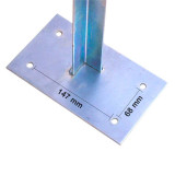 Garra superf.4T. Angulo 50 CM