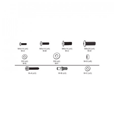 Soporte TV pared 13" a 42" AISENS WT42TSLE-011