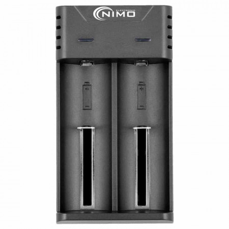 Cargador para 2 baterías ION-LITIO NIMO CAR400
