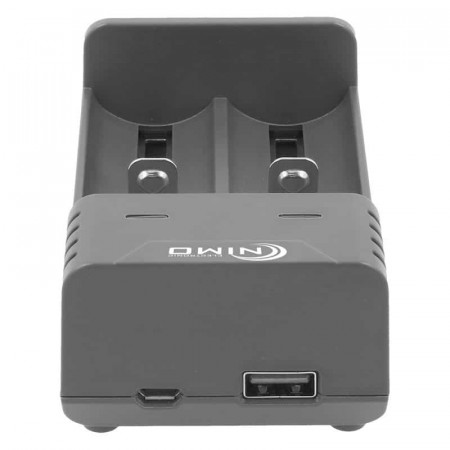 Cargador para 2 baterías ION-LITIO NIMO CAR400