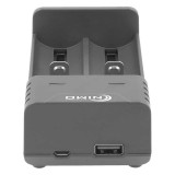 Cargador para 2 baterías ION-LITIO NIMO CAR400