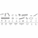 Soporte suelo aluminio 37"- 70" AISENS FT70TRE-037