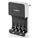 Cargador de baterías NI-MH para 2-4 AA/AAA