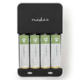 Cargador de baterías NI-MH para 2-4 AA/AAA