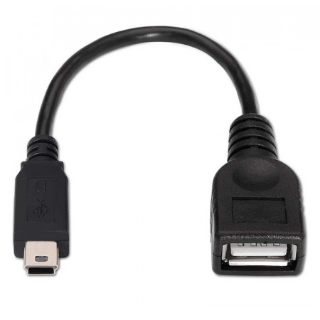 Cable adaptador USB A hembra a USB 5 pin 15cm.