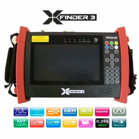 AMIKO X-FINDER V3 Medidor de Campo H.265