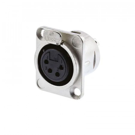 Conector XLR Hembra Base 4 Pines