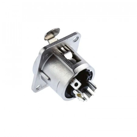 Conector XLR Hembra Base 4 Pines