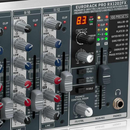 Mesa de mezclas BEHRINGER RX1202FX V2
