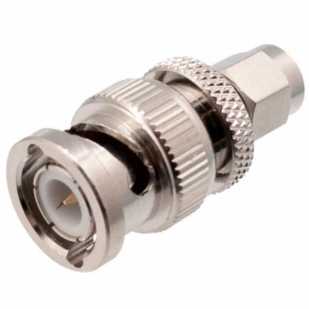 Adaptador BNC Macho A SMA Macho