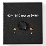 Conmutador HDMI Bidireccional NEDIS VSWI3482AT