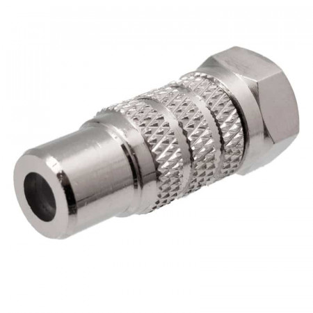 Adaptador F Macho a RCA Hembra
