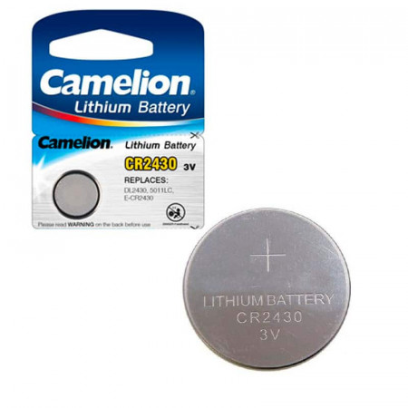 Pila de Litio CAMELION CR2430 tipo botón
