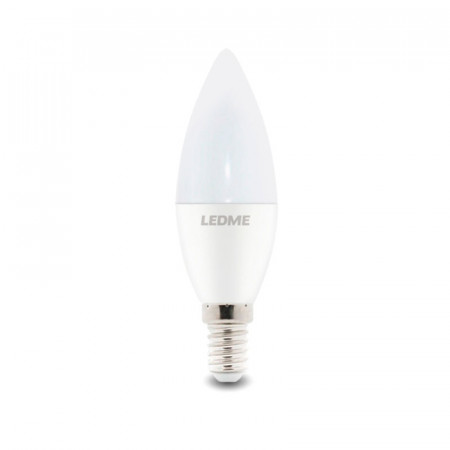 Bombilla LED C37 E14 6W 6000K