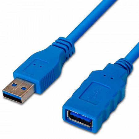 Cable USB A Macho - USB A Hembra 1 metro v.3.0