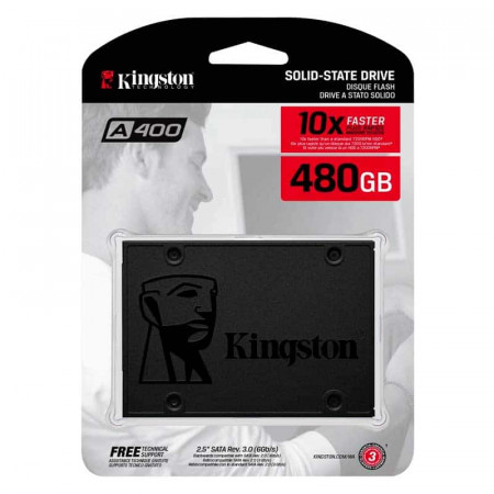 Disco duro interno SSD KINGSTON A400 480GB SATA3