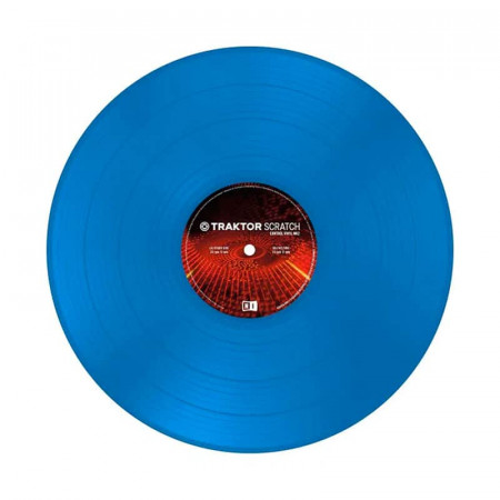 TRAKTOR SCRATCH CONTROL VINYL MK2 BLUE