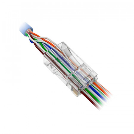 Alicates para crimpar RJ-45, 8P8C, CAT6 pasante