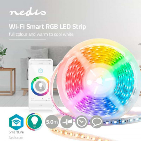 Cinta Led Wi-Fi RGBW SmarLife